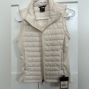 The North Face Women's Beige Quilted Vest